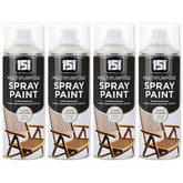 4X 151 Clear Lacquer Spray Paint 400ml Spray Paint